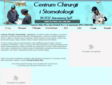 Tablet Screenshot of centrumchirurgii.pl